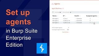 Burp Suite DAST'da skanerlash mashinalarini qanday sozlash mumkin