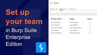 Burp Suite DAST'da jamoangizni qanday sozlash mumkin