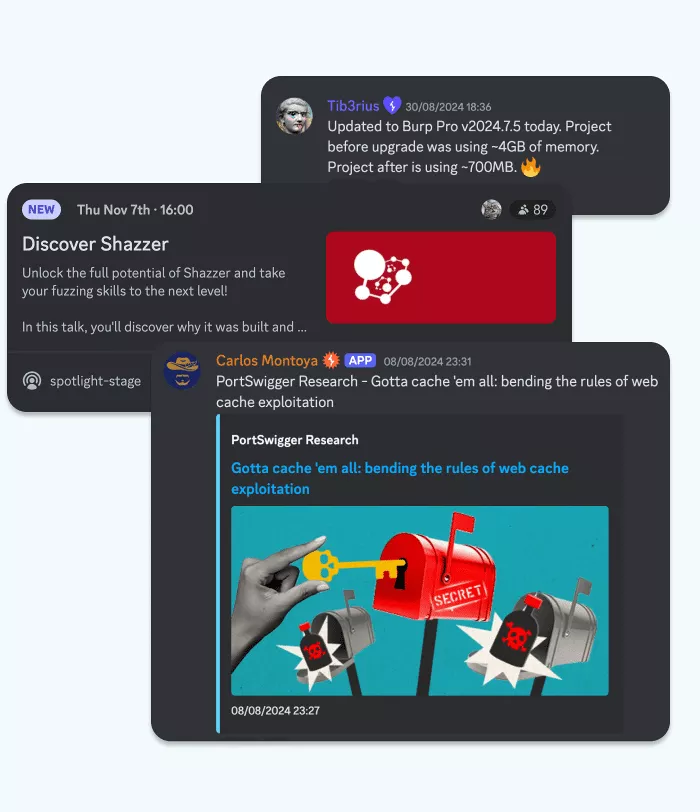 PortSwigger Discord hamjamiyati