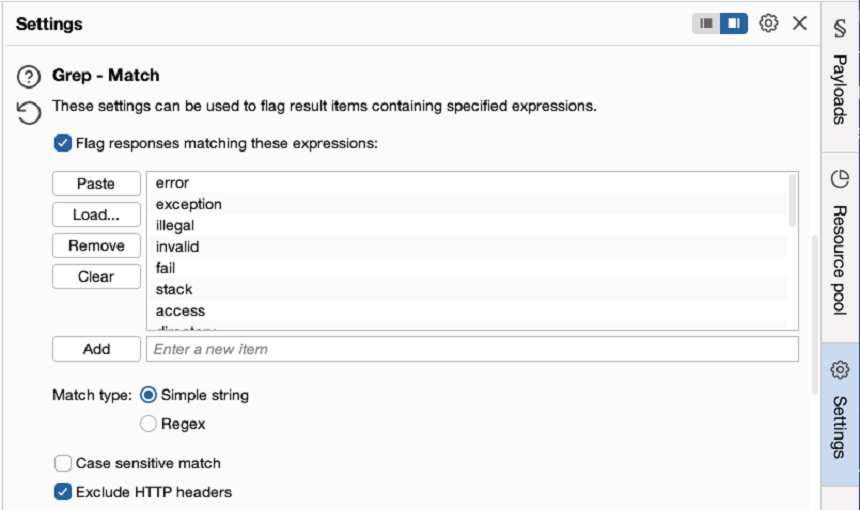 Fuzzing uchun grep moslik